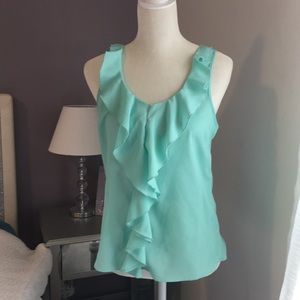 Seafoam green shell shirt